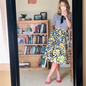 50’s style H&M sunflower skirt